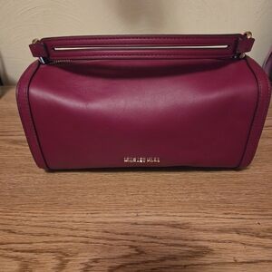 Michael Kors Magenta Clutch